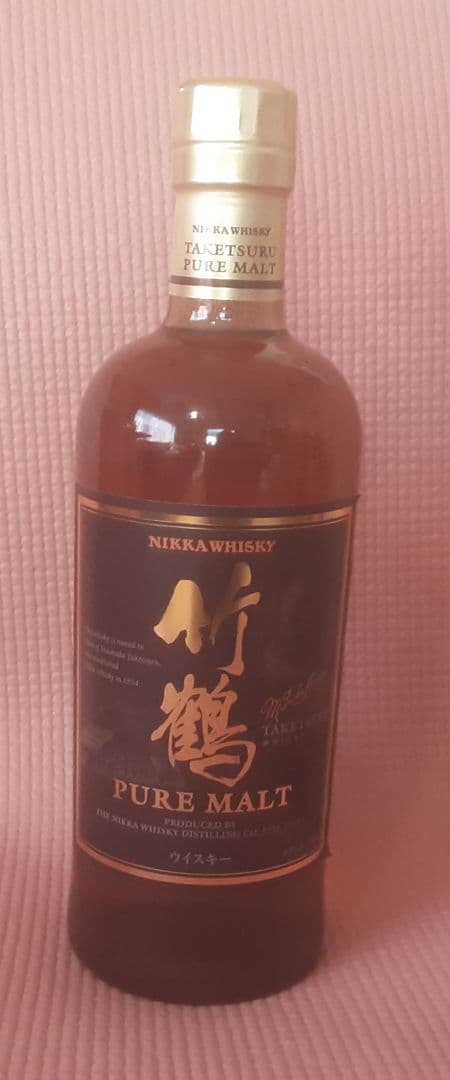 未開栓/ニッカ/ウイスキー/竹鶴/ピュアモルト/旧ラベル/黒ラベル/700ml