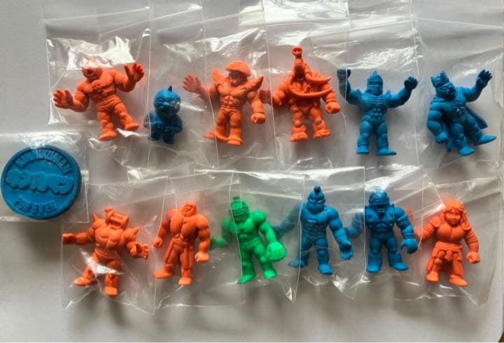 キン消し　パート30・29フルセット＋パート28・27一部　合計40体