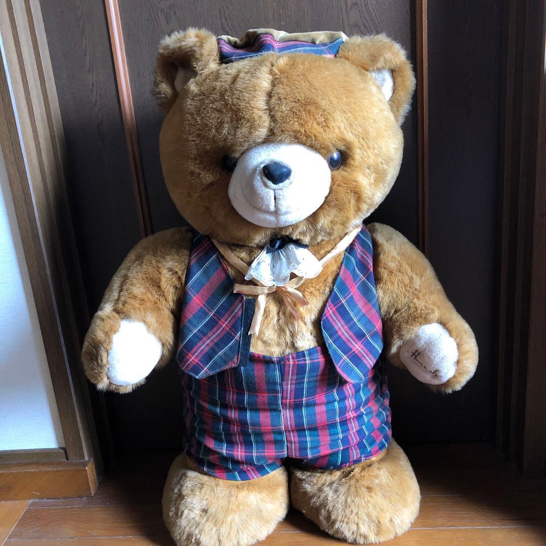 値段交渉⭕️❤️Harrods ビンテージテディベア【売り切り希望】