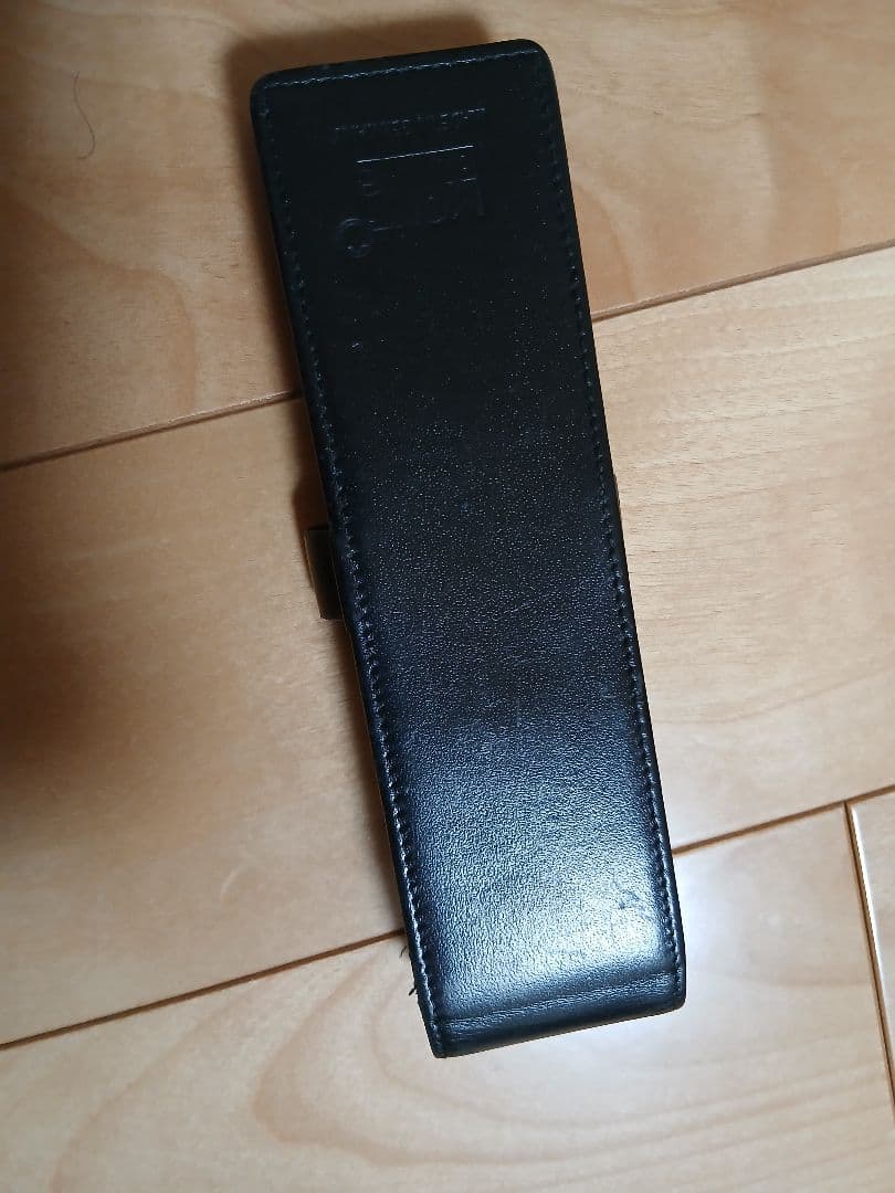 Montblanc ブラックレザー 筆箱