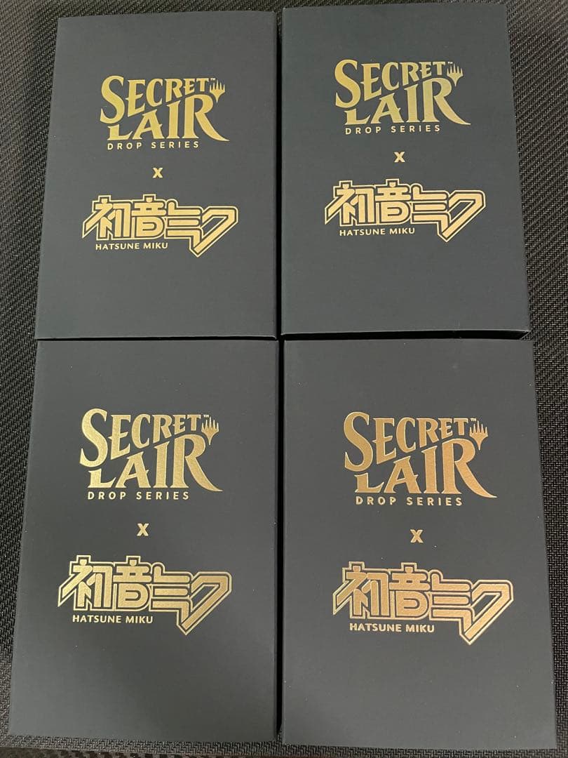 初音ミク Foil版 Secretlair 全4種セット 日本語