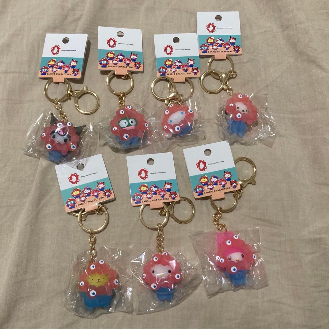 【新品未使用】サンリオ クリア ミャクミャク 7種　コンプリート 関西万博