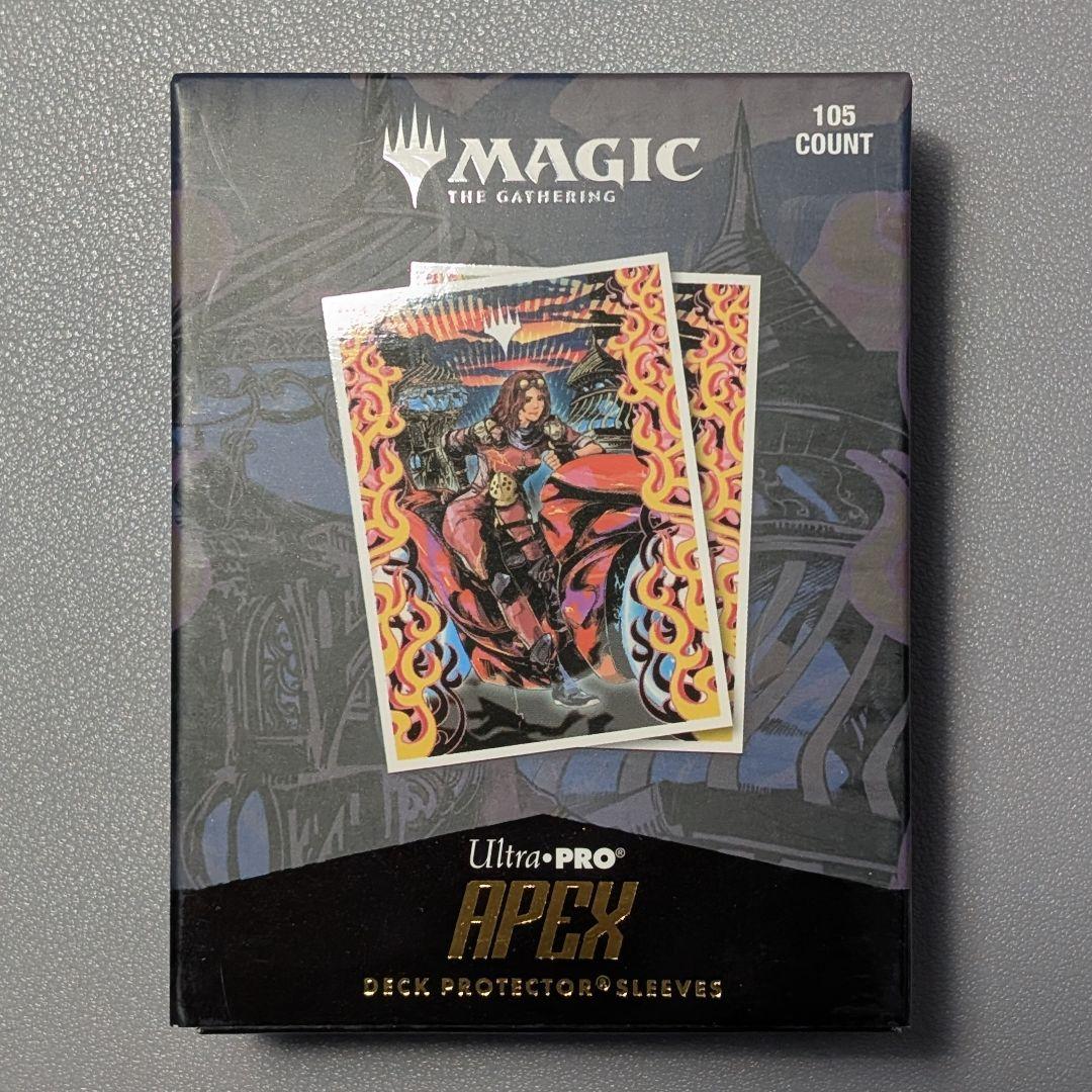 【未使用】灯を追う者、チャンドラ　プレイマット　スリーブ　デッキボックス　セット