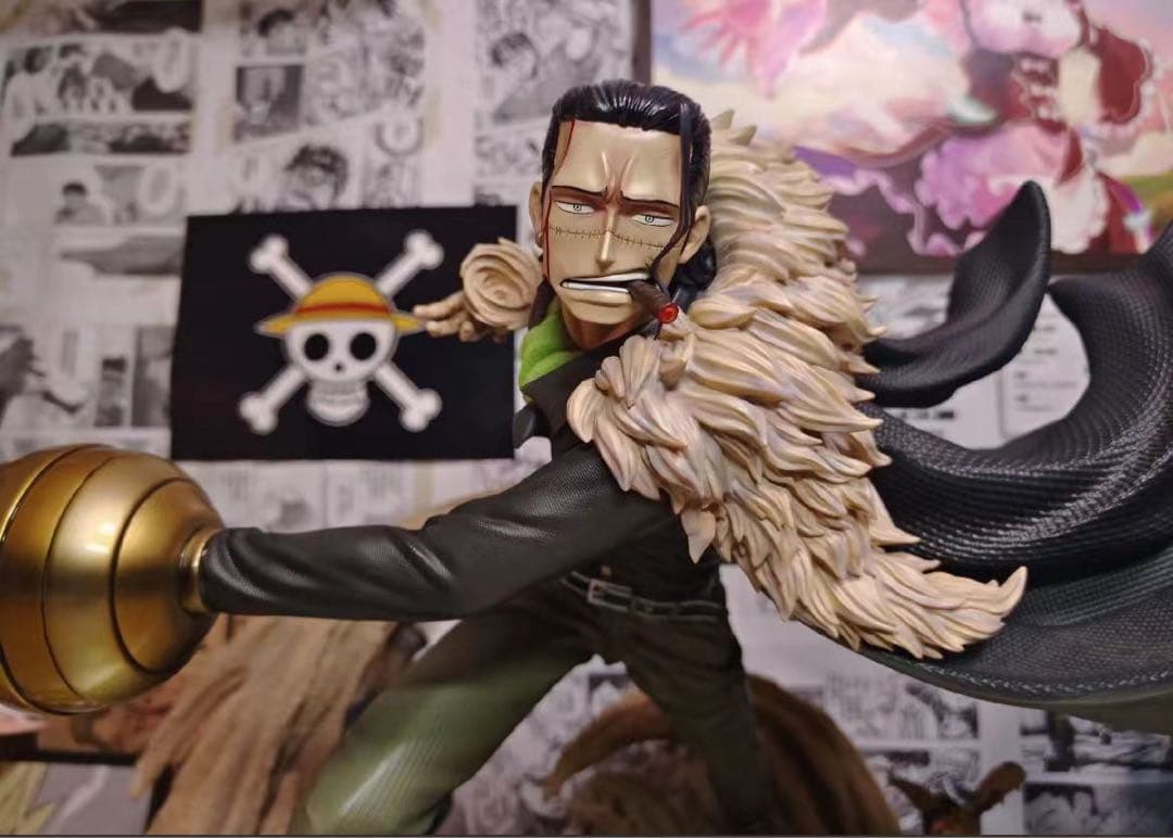 ワンピース サー·クロコダイル ガレージキット ガレキ スタチュー②①