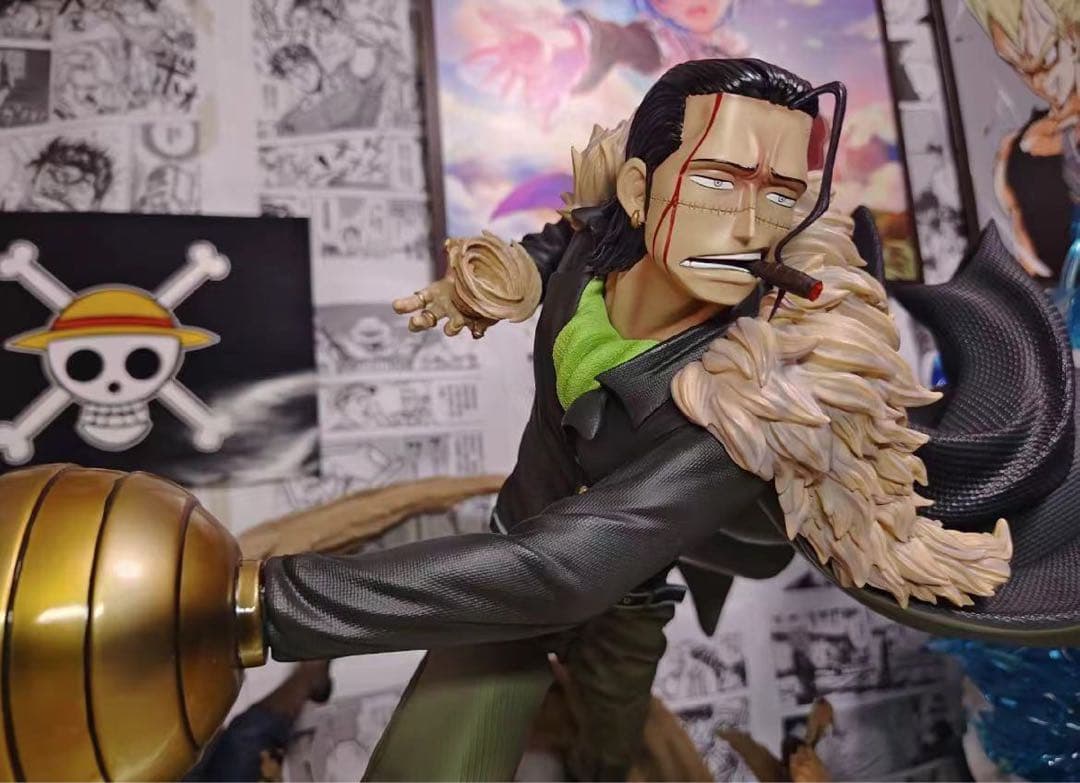 ワンピース サー·クロコダイル ガレージキット ガレキ スタチュー②①