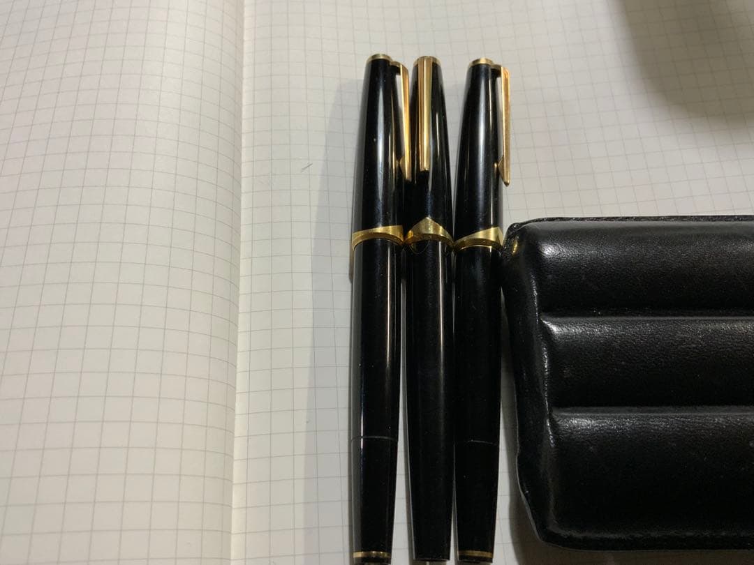 モンブラン 121 ペン先18K 3本セット　(値下げ不可)