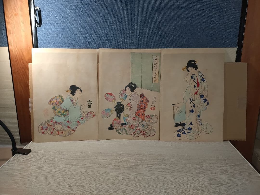 浮世絵 女性の姿 3枚セット