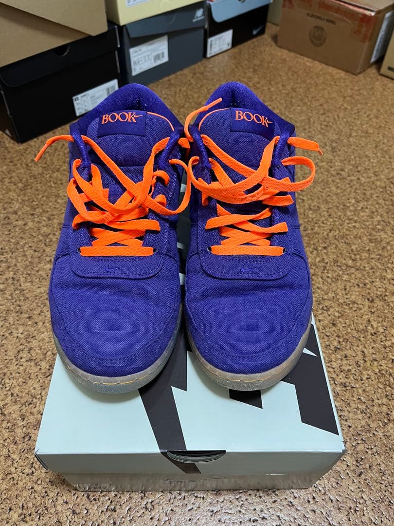 NIKE BOOK1 EP sunset ナイキ ブック パープル 27.5