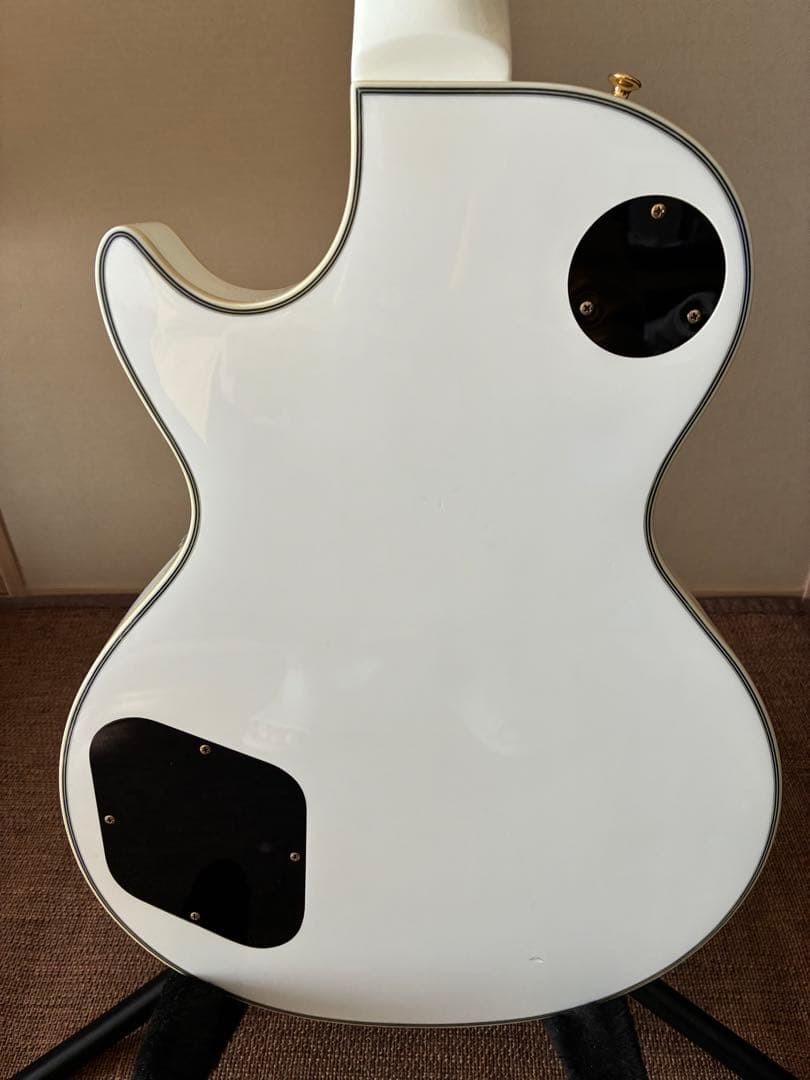 Burny レスポールスタイル エレキギター ホワイト