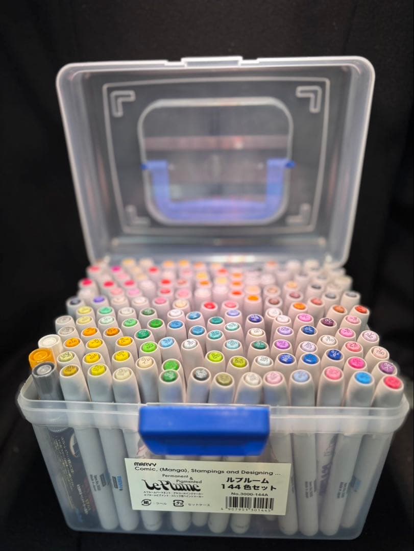 マービー MARVY ルプルーム 144色セット 3000-144A
