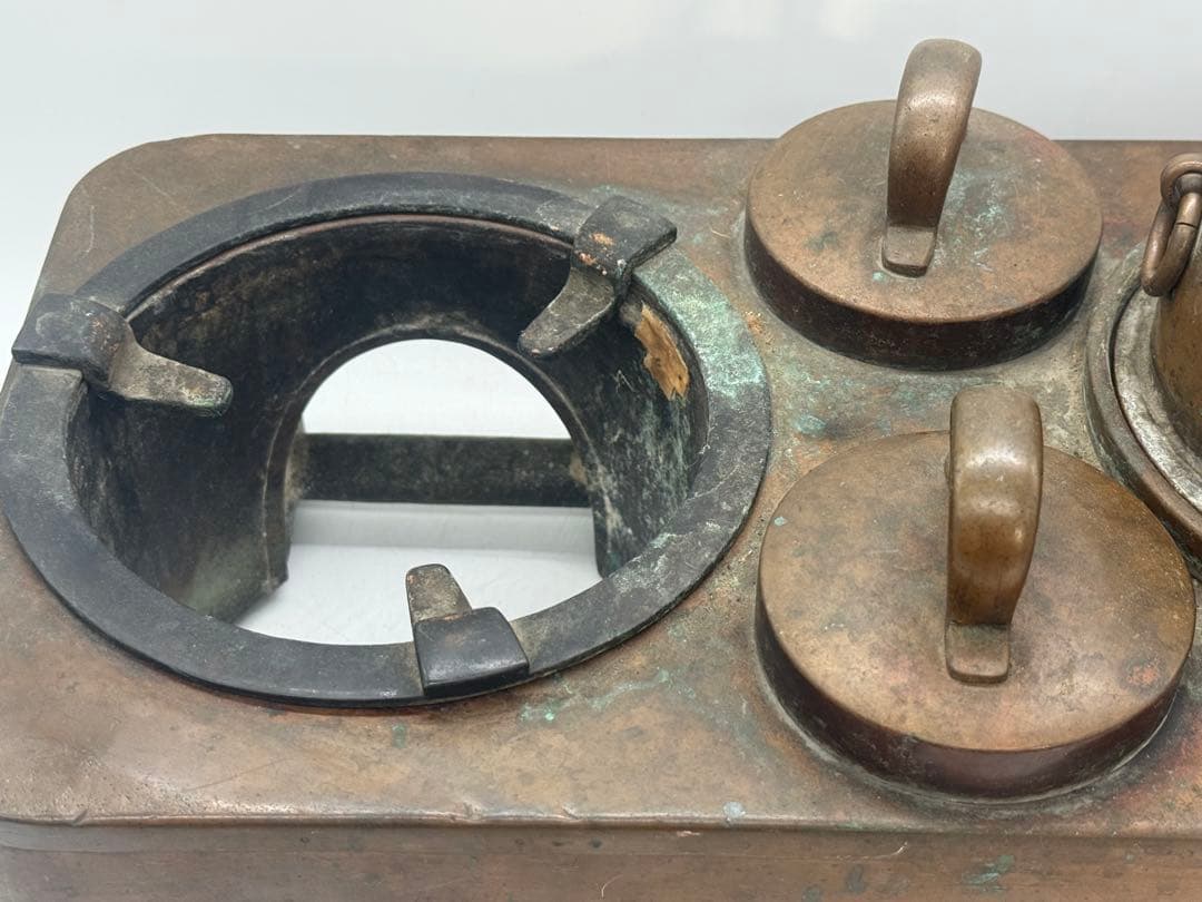 レトロ　銅製　熱燗器　燗銅壷　古道具　アンティーク　送料込み260202