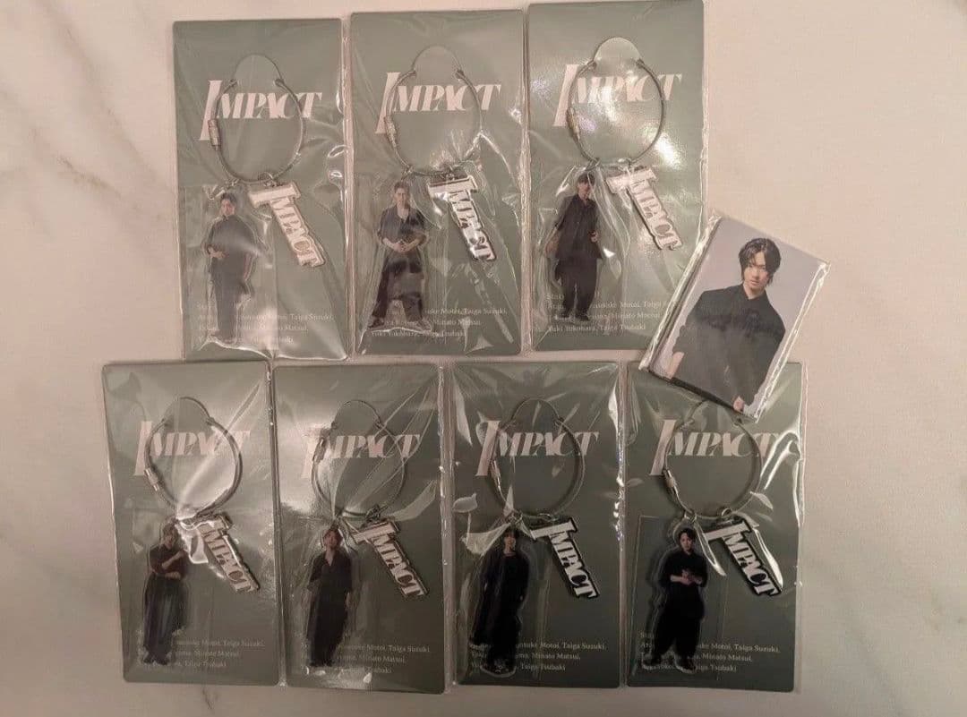 【新品未開封】 IMP. IMPACTアクリルキーホルダーフォトカードフルセット