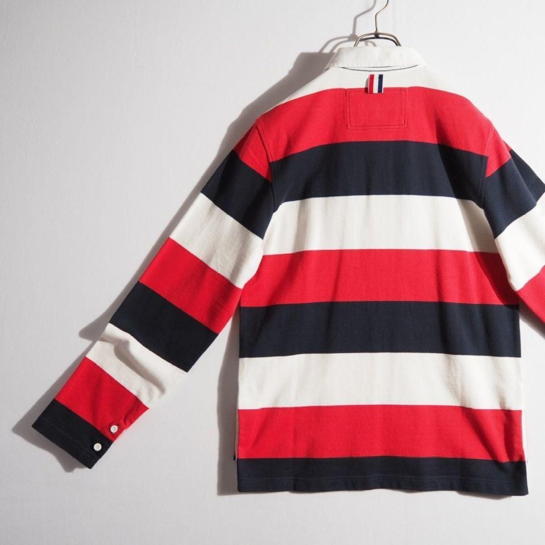 トム・ブラウン　ラガーシャツ