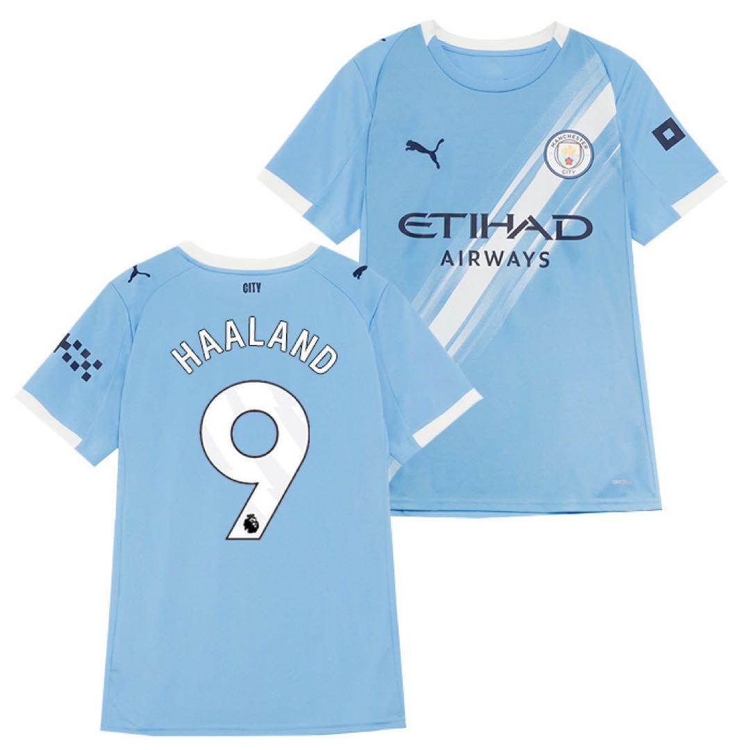 マンチェスターシティ ハーランド Mサイズ 25 26 ホーム ユニフォーム