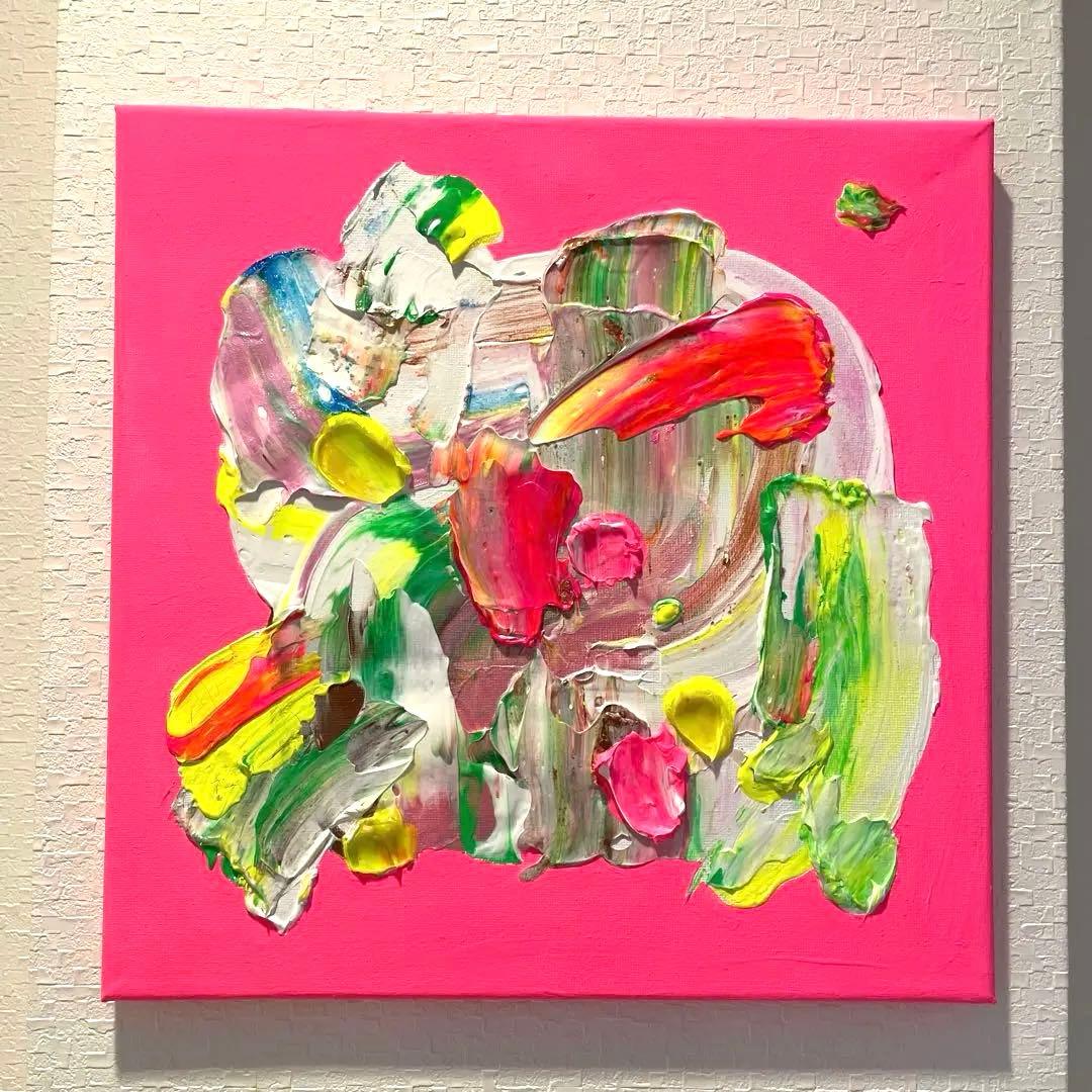 抽象画　テクスチャーアート　原画　現代アート