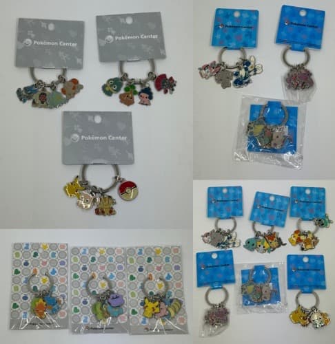 ポケモン　4連キーホルダー