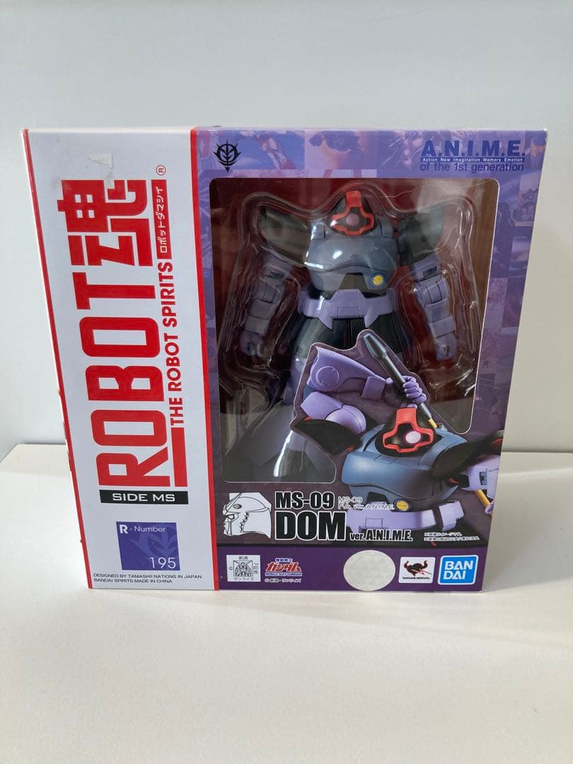 【未開封】BANDAI ROBOT魂 MS-09ドムver.A.N.I.M.E