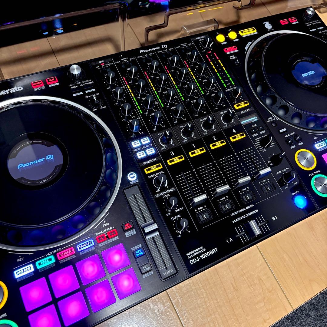 【名機】Pioneer DDJ-1000SRT・MAGMAケース ・カバー付き