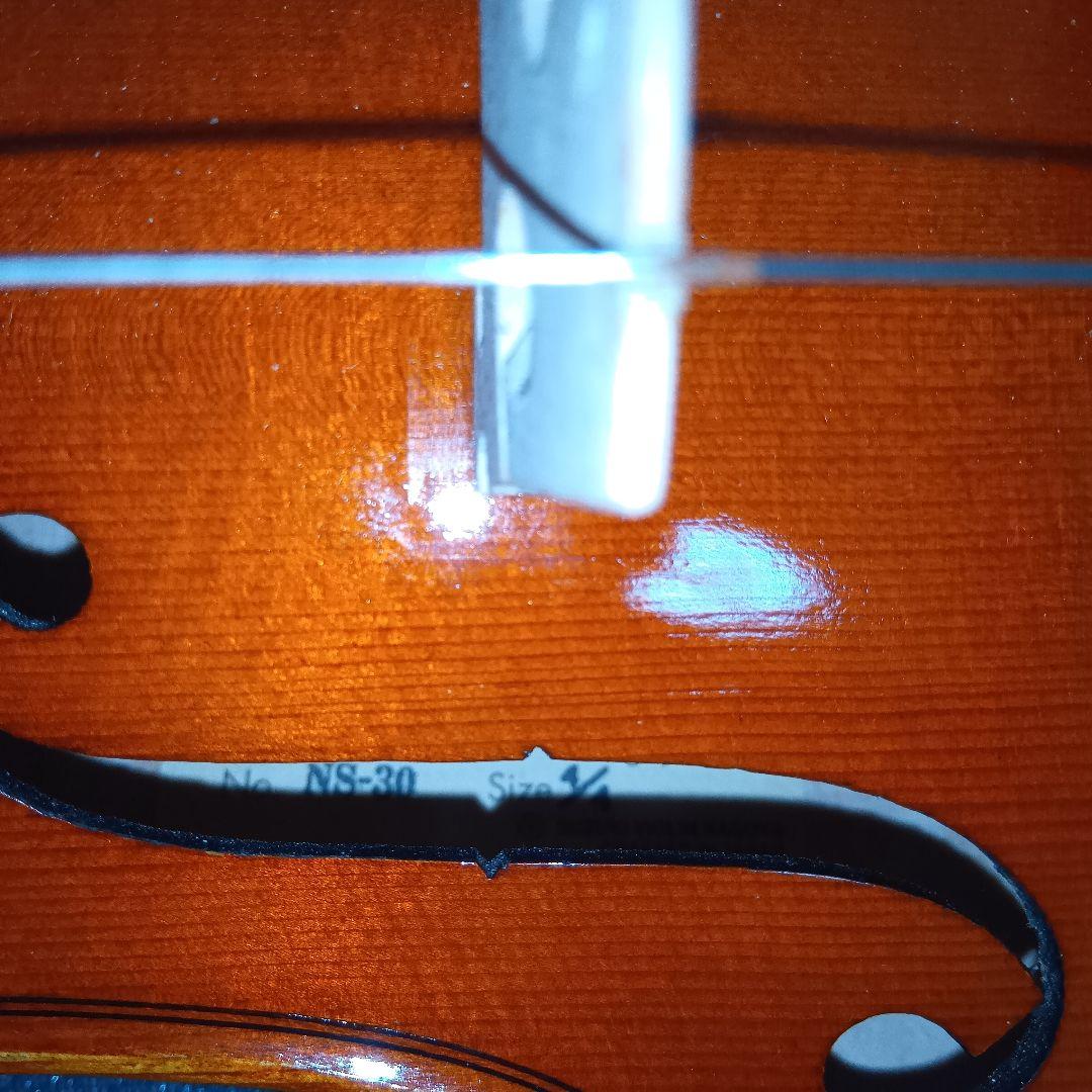 【極美品】虎杢　SUZUKI　NS30 1887 4/4 バイオリン　付属品多数