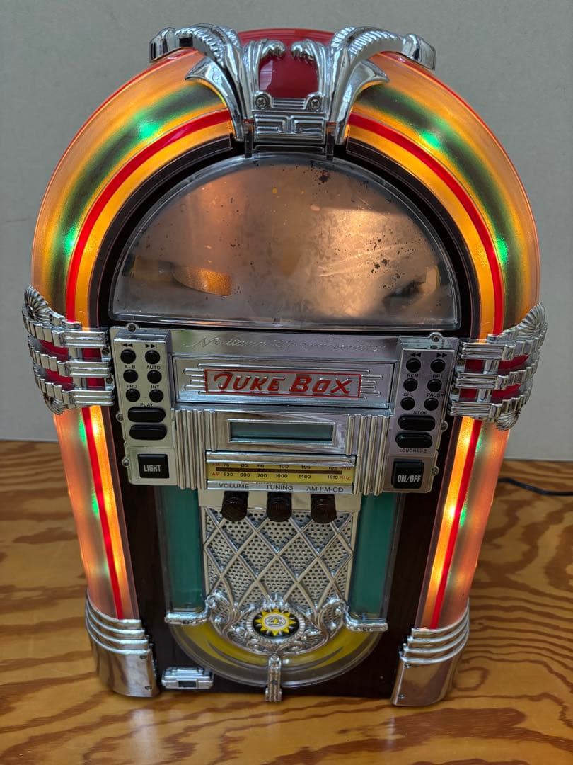 丸美屋　のりたま40周年記念　ノリノリジュークボックス　懸賞当選品　説明書付