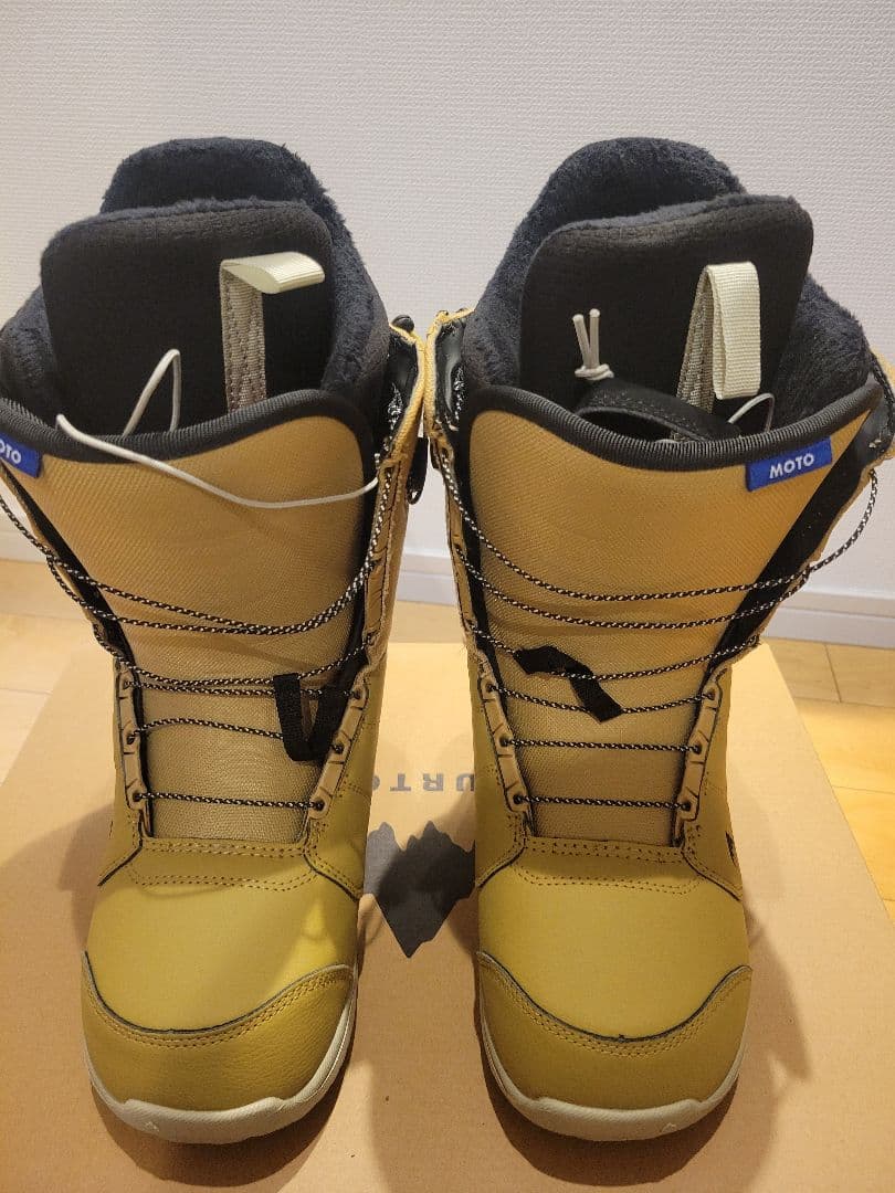 美品 バートンブーツ BURTON MEN'S MOTO CAMEL