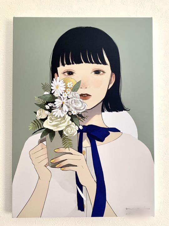 凪 NAGI A3キャンバスプリント 「夏日」ED10 直筆サイン入り