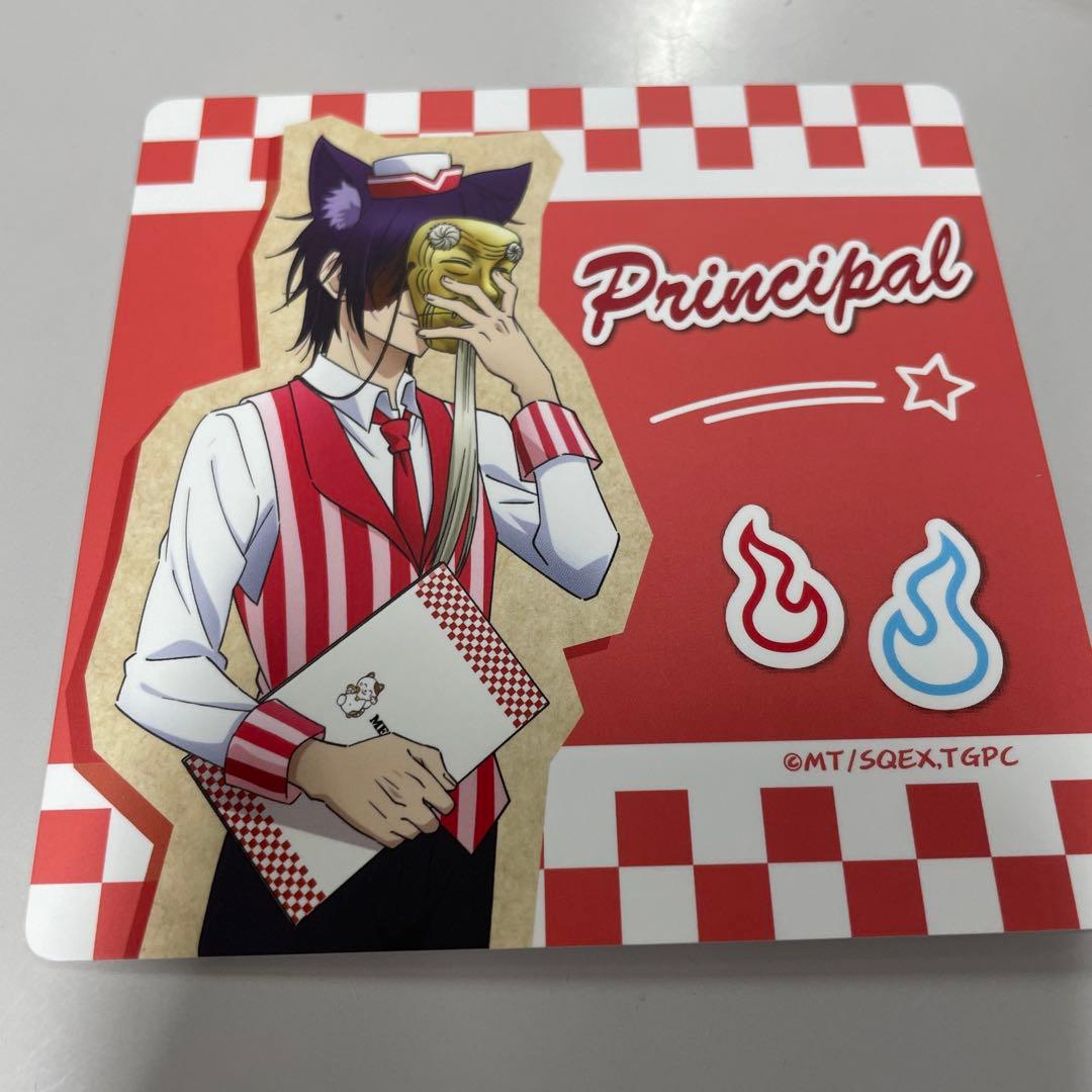 妖はじ 学園長 蘆屋道満 まねきねこコラボ描き下ろしコースター