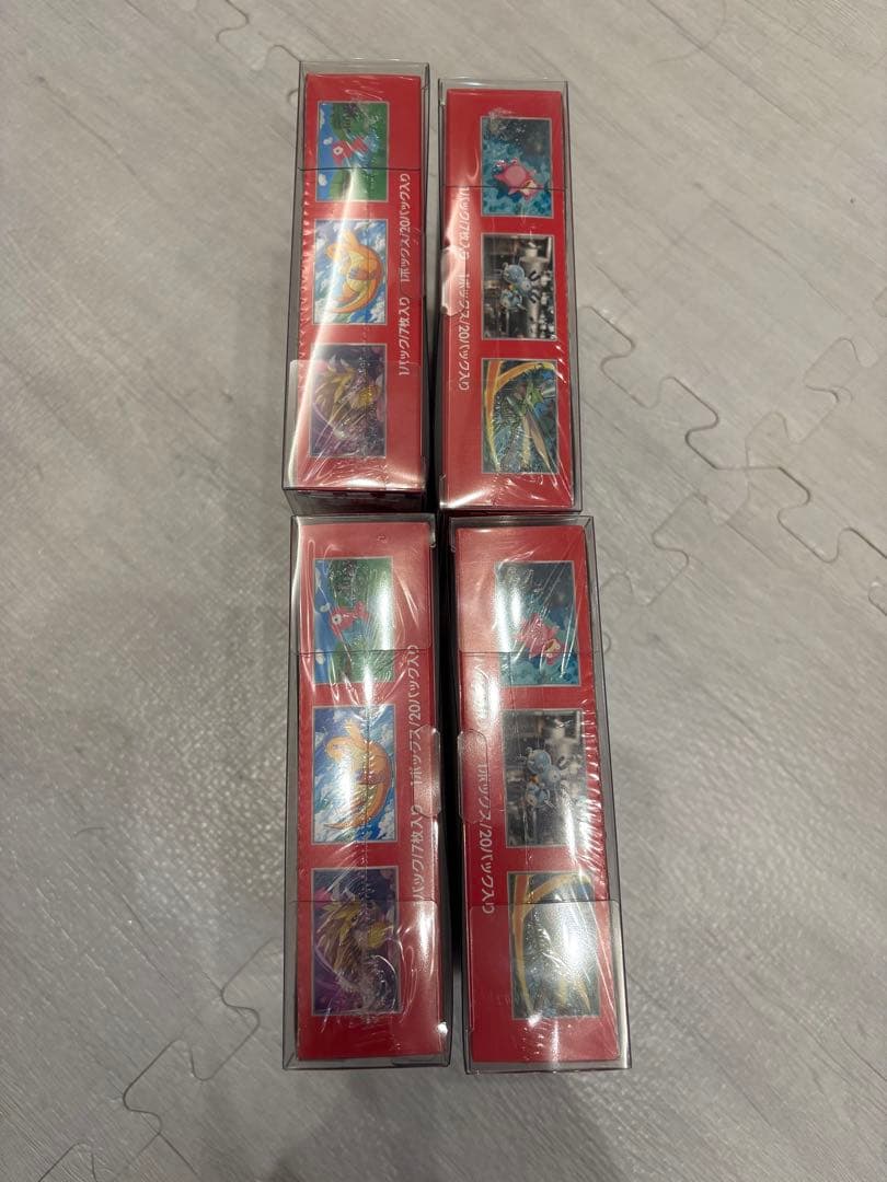 ポケモンカードゲーム 151 4箱セット