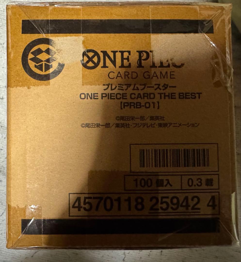 プレミアムブースター　ワンピースカード　THE BEST　1カートン　新品未開封