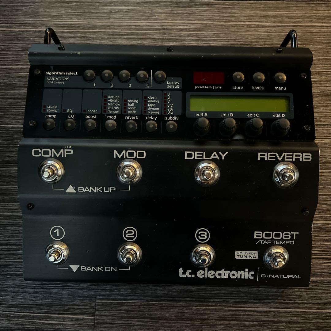く*じ様 t.c. electronic G-Natural ギターエフェクター