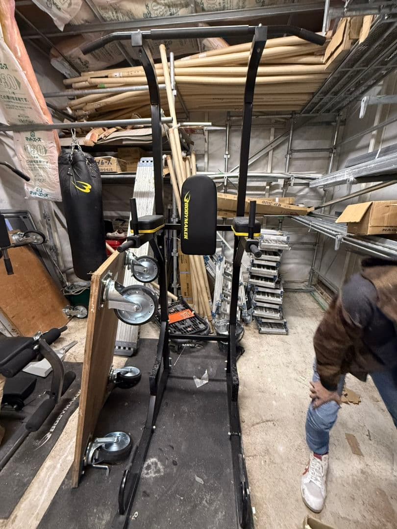 Powertec トレーニングベンチ 背もたれ付き