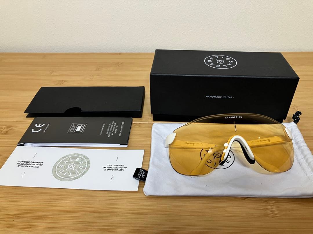 アルバオプティクス　ストラトス　イエローレンズ、デルタ調光レンズセット