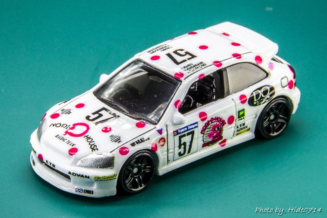 ★自作 カスタム★ 99シビックType-R【N1耐久 のりピーシビックカラー】