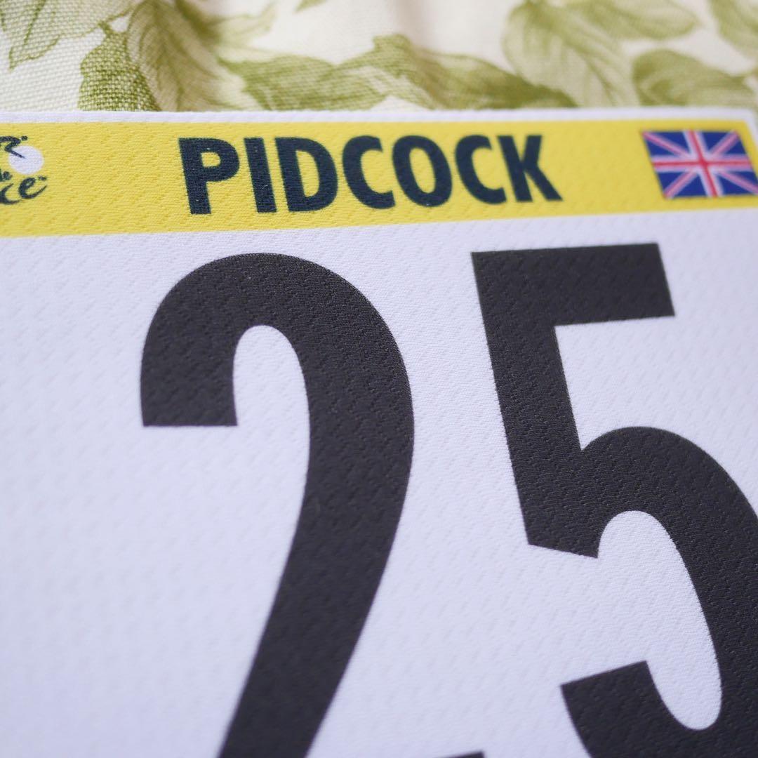 選手支給品 ツールドフランス 実物レースナンバー トム・ピドコック Q36.5