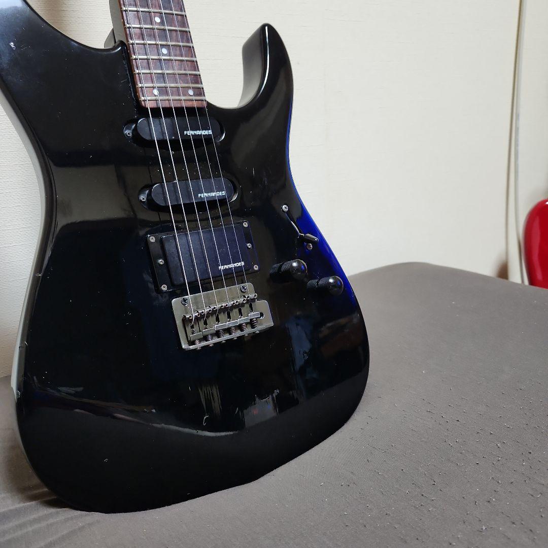 G.W最終セール！！FERNANDES ストラトキャスタータイプ オールブラック
