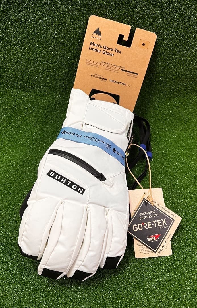 Burton GORE-TEX アンダーグローブ【StoutWhite】Mサイズ