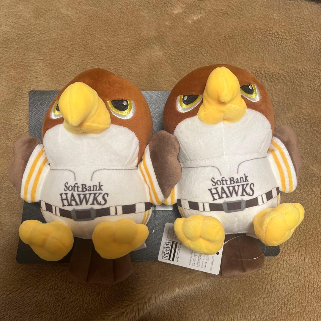 SoftBank HAWKS ぬいぐるみ 2体セット