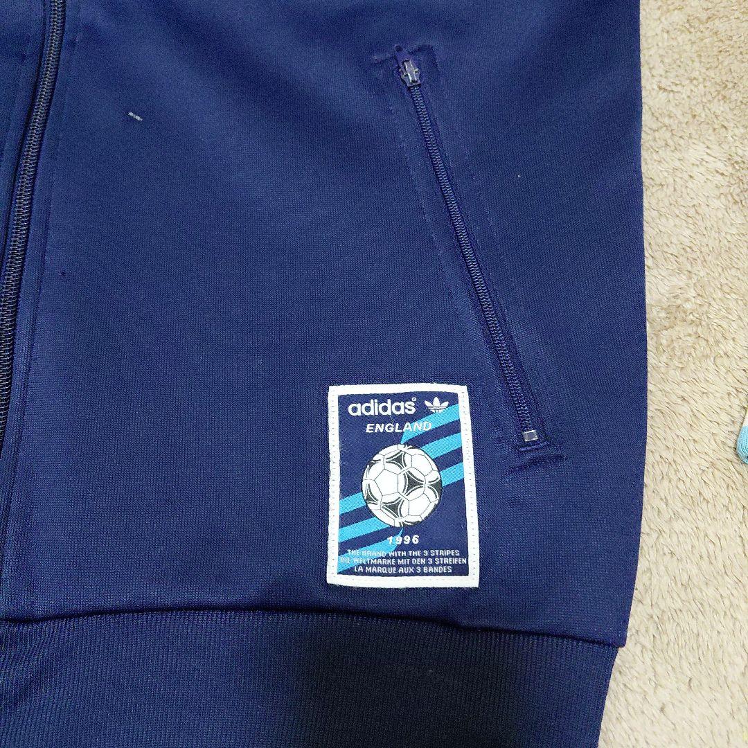 【激レア・良品】アディダス adidas トラックジャケット ジャージ ネイビー