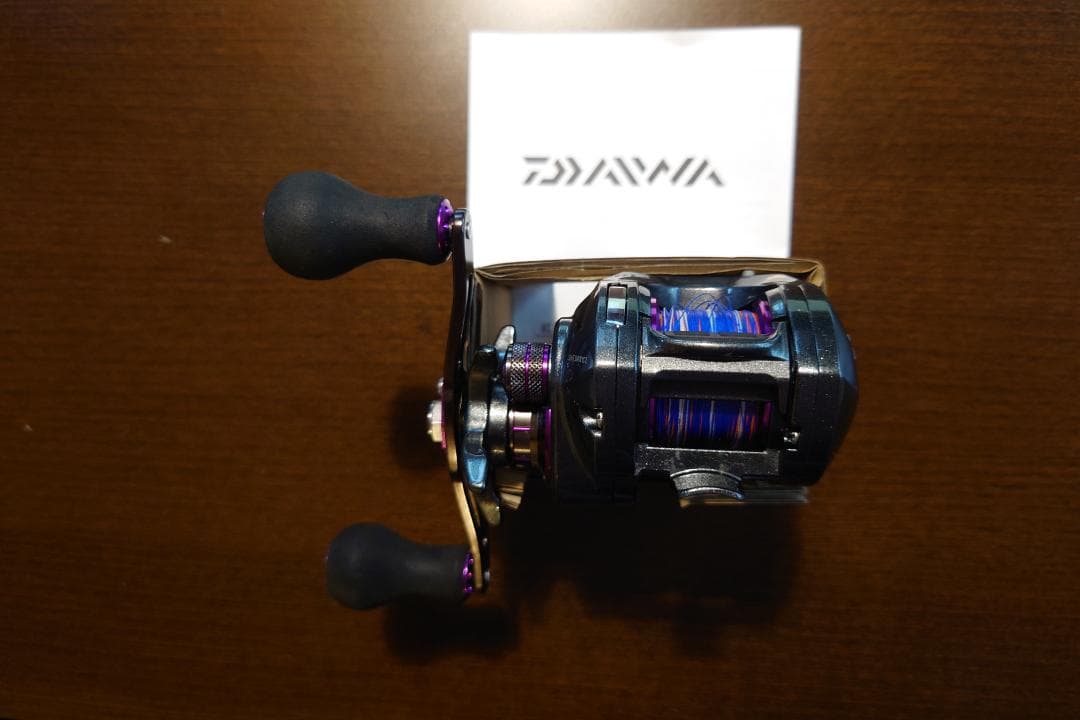 ◆DAIWA 紅牙◆LIGHT SW X IC◇ベイト カウンター付 左巻き