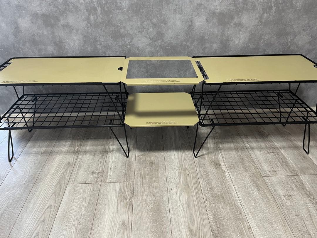 UNIFLAME ユニフレーム フィールドラック CAMP GEEKS天板付き