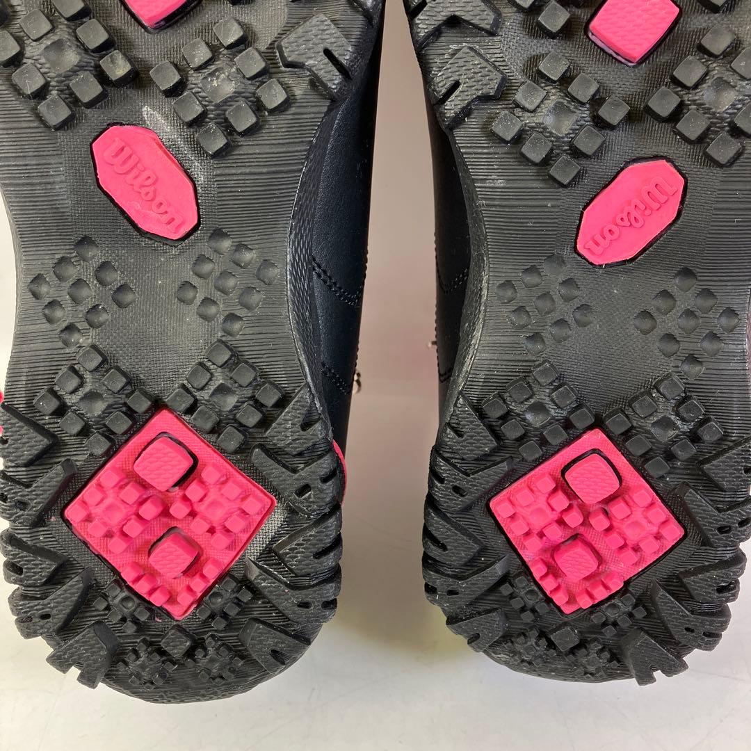 【試着のみ】 Wilson ウィルソン レディース ゴルフシューズ 23.5cm