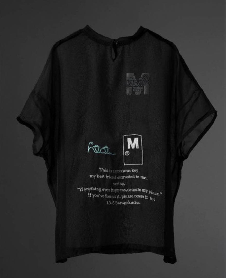 【新品】UVERworld TAKUYA∞の創り方 SHEER シャツ 黒 M