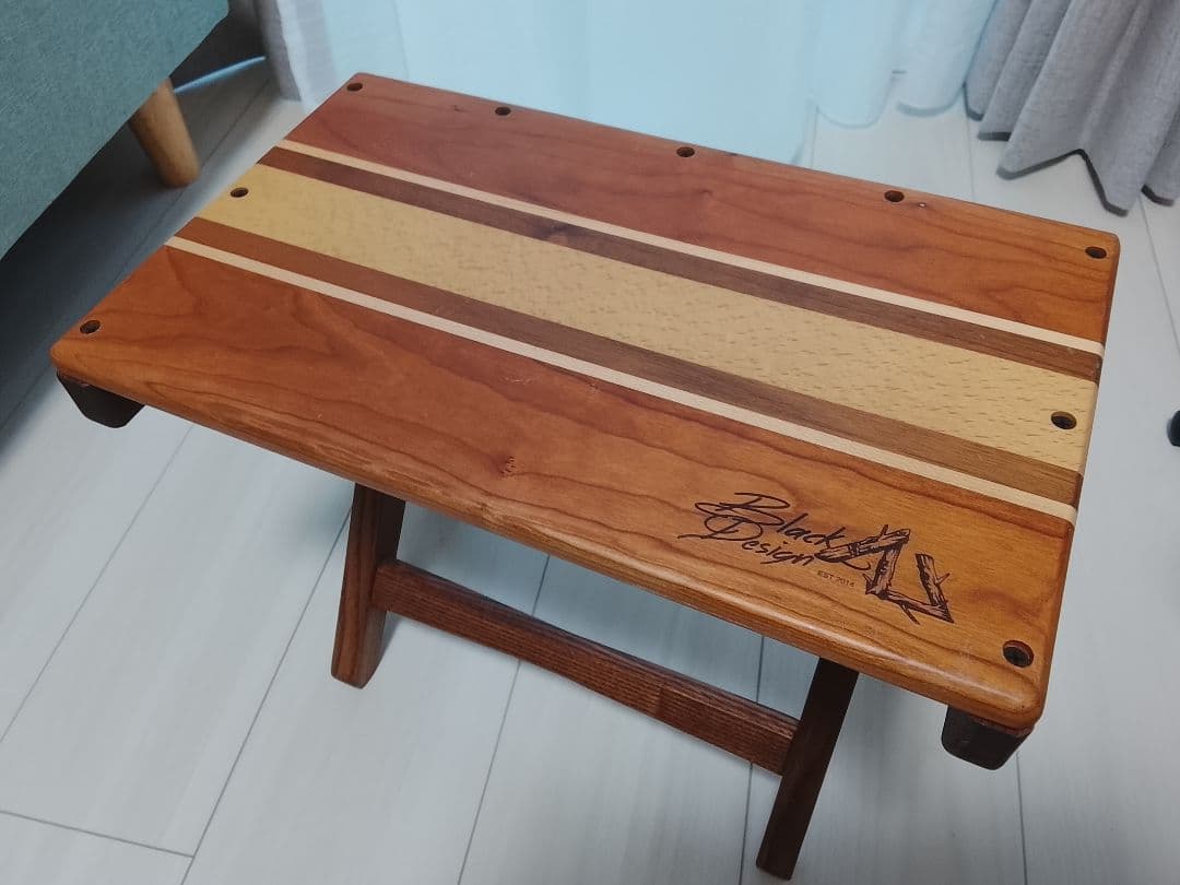 Black Design サニーサイドテーブル 折りたたみ式アウトドアテーブル