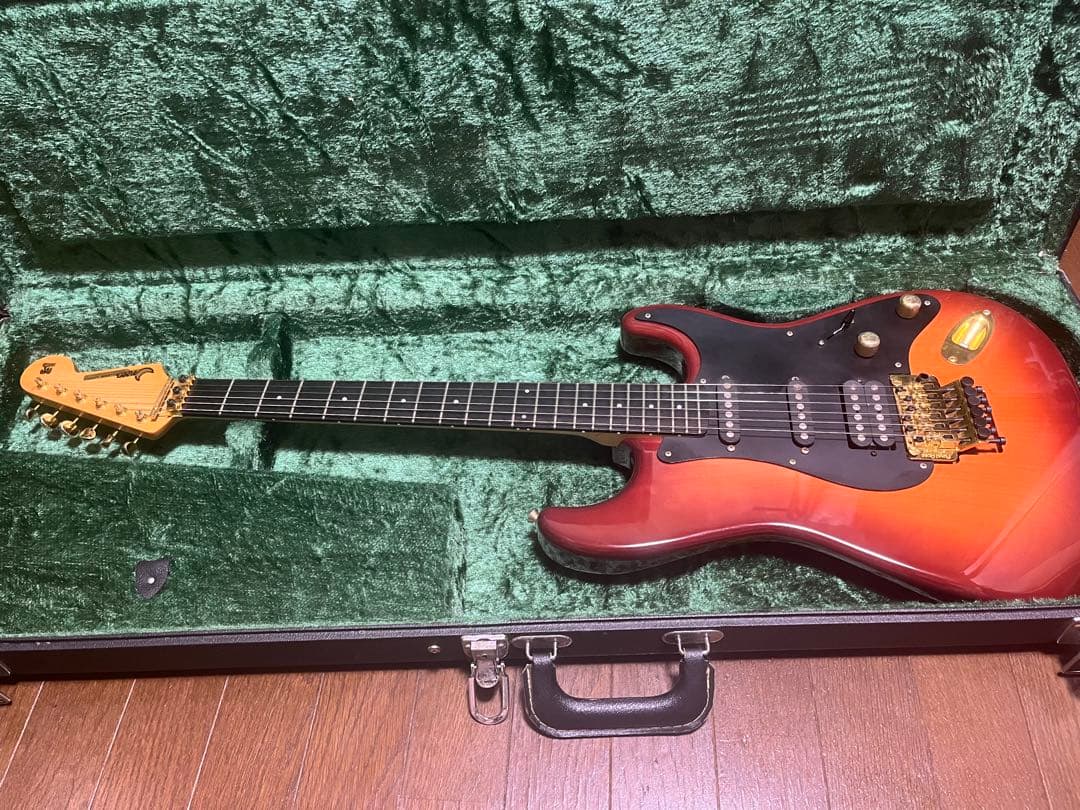 moon guitars ストラトキャスター