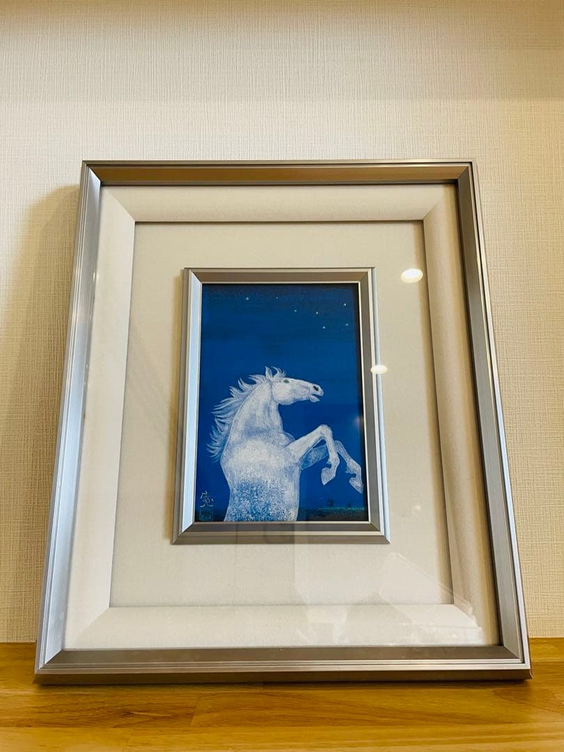 米陀寛画伯「星空」絵画シールあり