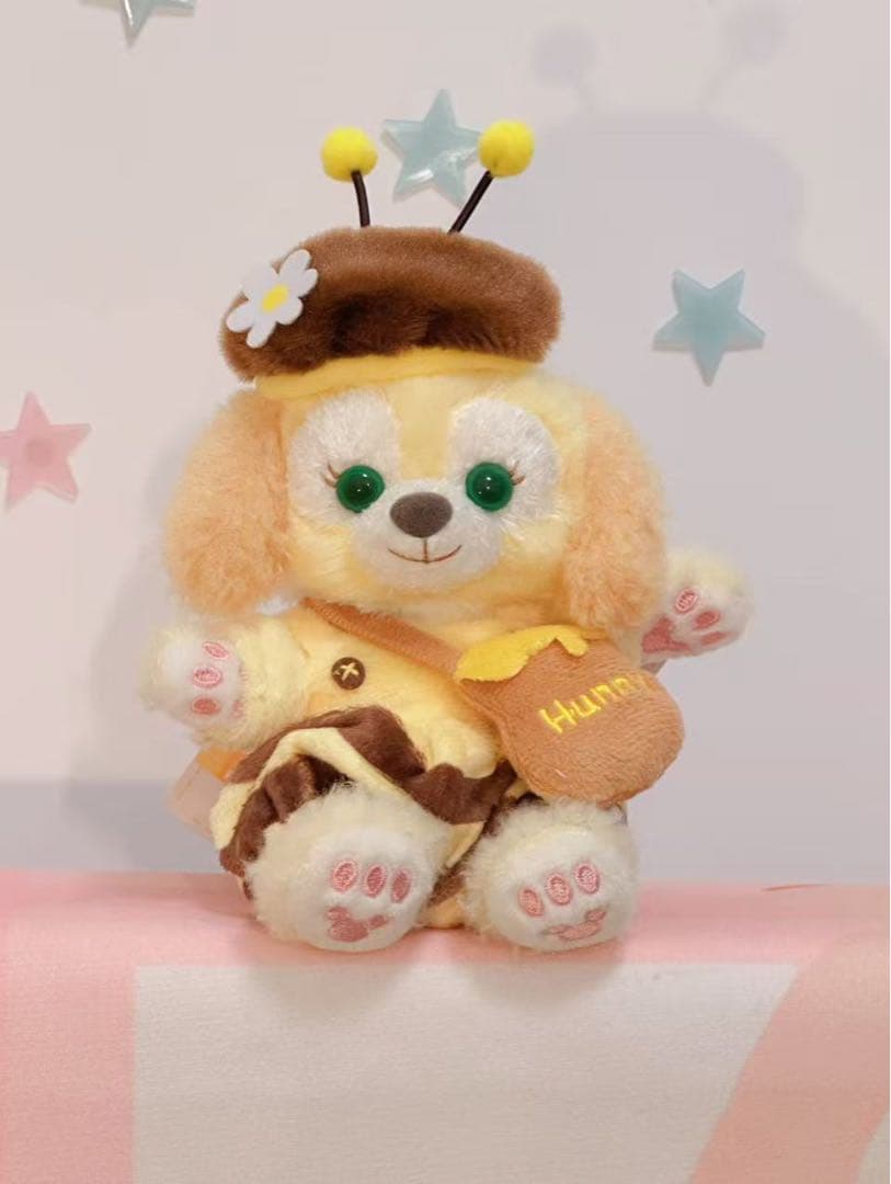 Rosé　お顔厳選　ディズニー　ミツバチクッキーアン　肩のせぬいぐるみ