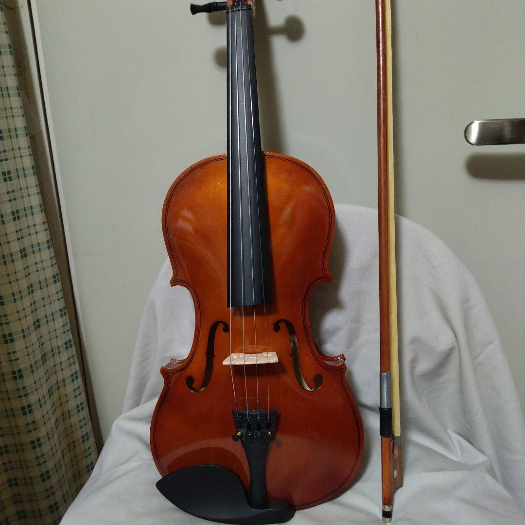 ♥美品♥大幅値下げ済♥新品未使用バイオリン4/4大人用♥初心者用♥弓ケース松脂付