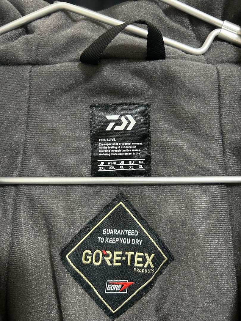 未使用　ダイワ　防寒服　DW-1921 ゴアテックス　プロダクト　上下　2XL