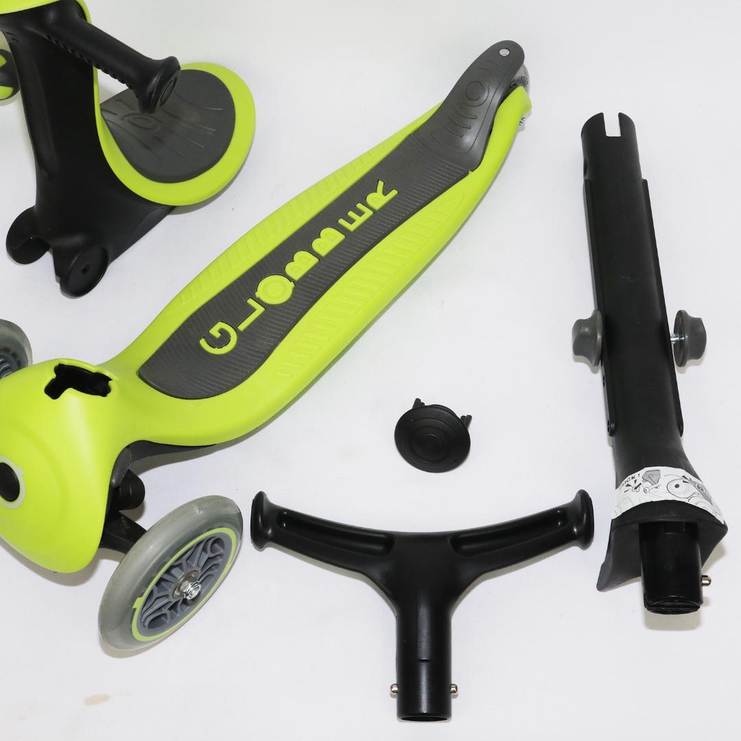 GLOBBER GO.UP DELUXE 緑 ゴーアップ 　キックボード 箱付き