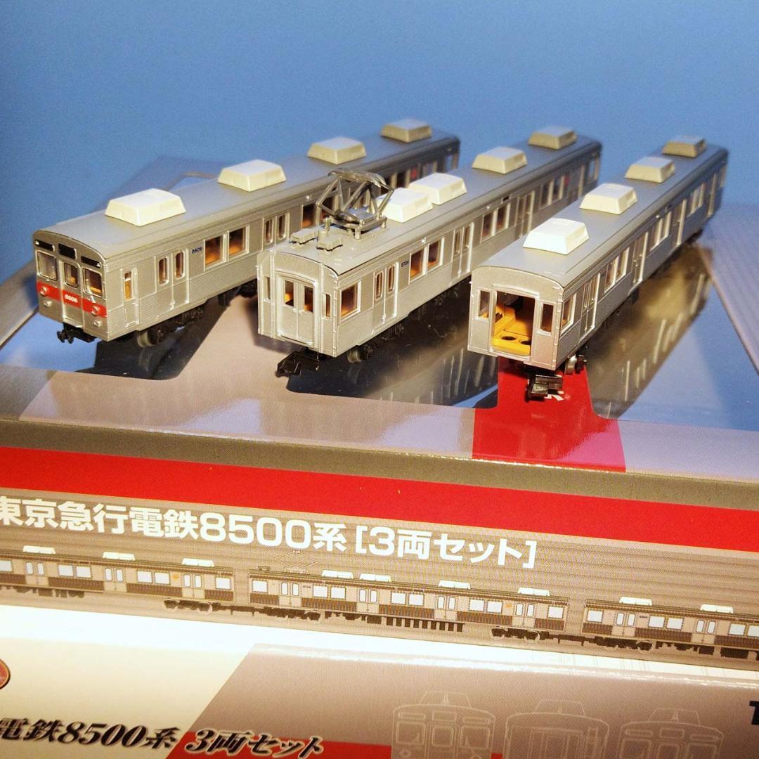 【週末値下】 東急8500系　鉄コレ＋N化部品フルセット６輌【新品未組立】